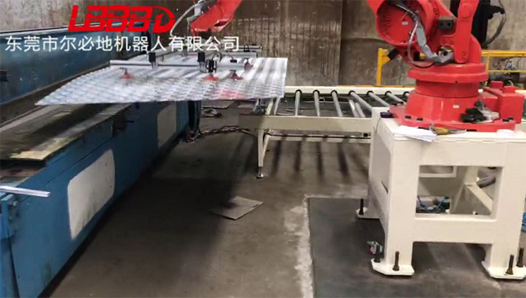 爾必地鈑金切割機器人應用案例