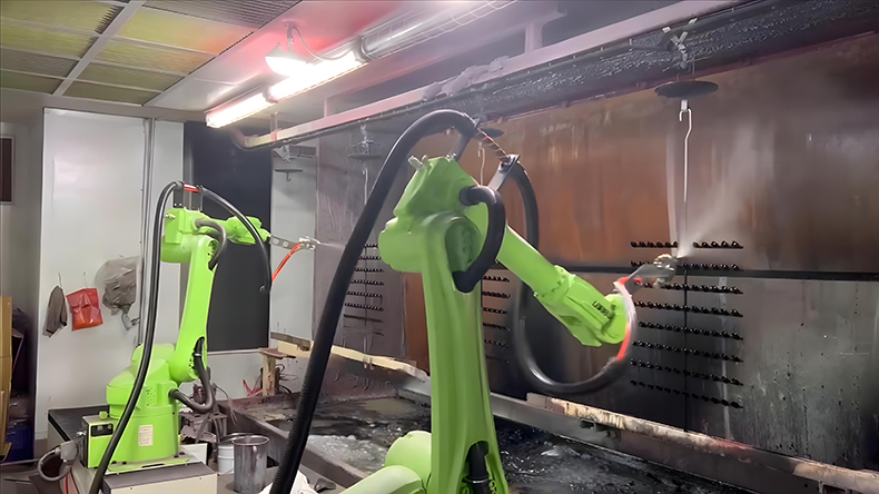 汽車零配件噴涂機(jī)器人：未來工業(yè)的亮點